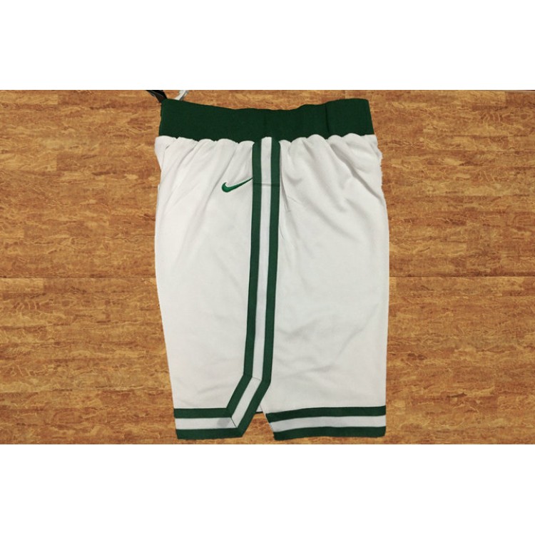 Pantaloncini NBA Boston Celtics 2017-18 nike Bianco