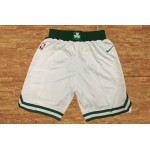 Pantaloncini NBA Boston Celtics 2017-18 nike Bianco