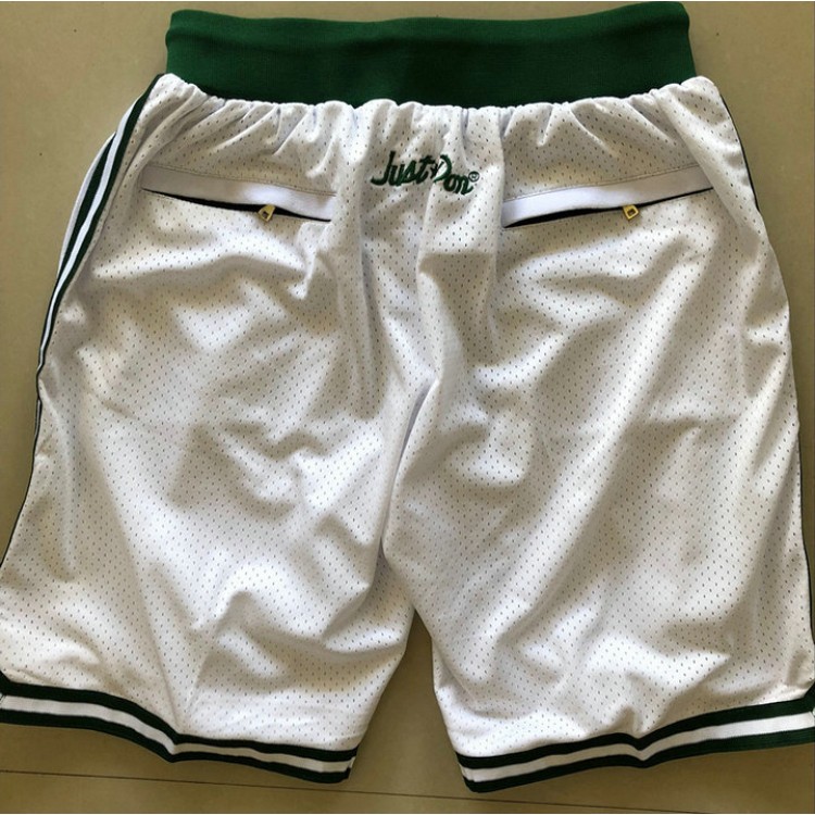 Pantaloncini NBA Boston Celtics Just don Bianco