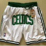 Pantaloncini NBA Boston Celtics Just don Bianco