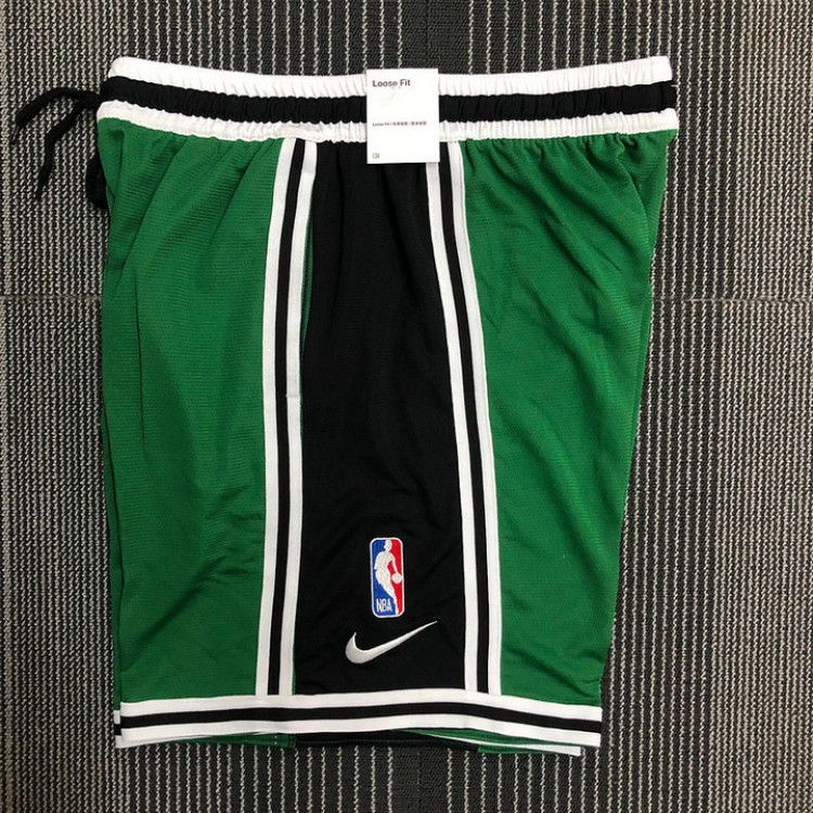 Pantaloncini NBA Boston Celtics training Verde