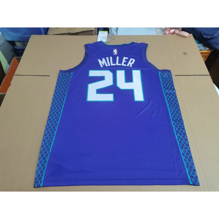 Maglia NBA Brandon Miller Charlotte Hornets 2023-2024 Game Worn Statement Edition