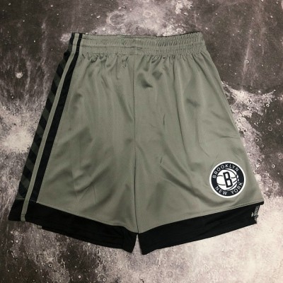 Pantaloncini NBA Brooklyn Nets Grigio