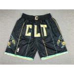 Pantaloncini NBA Charlotte Hornet 22-23 city just don Nero