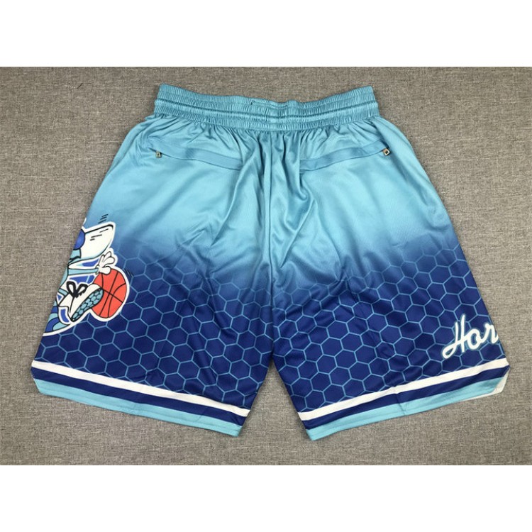 Pantaloncini NBA Charlotte Hornets 21-22 city just don Blu