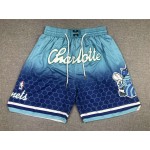 Pantaloncini NBA Charlotte Hornets 21-22 city just don Blu