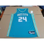 Maglia NBA Charlotte Hornets 24 Brandon Miller City Edition Swingman Teal