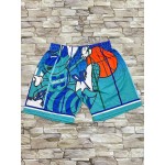 Pantaloncini NBA Charlotte Hornets Big team logo Blu