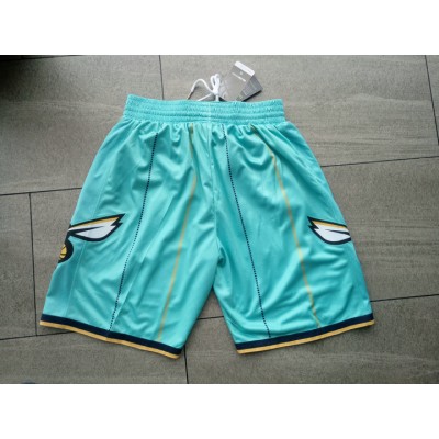 Pantaloncini NBA Charlotte Hornets Verde con pockets Stampato