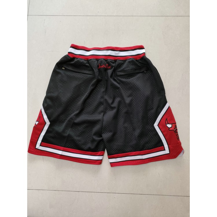 Pantaloncini NBA Chicago Bulls Chicago Just don Nero