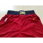 Pantaloncini NBA Cleveland Cavaliers 2017-18 Season Maroon