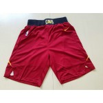 Pantaloncini NBA Cleveland Cavaliers 2017-18 Season Maroon