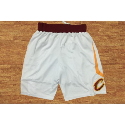 Pantaloncini NBA Cleveland Cavaliers nike Bianco