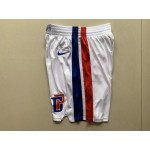 Pantaloncini NBA Detroit Pistons Bianco