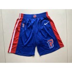 Pantaloncini NBA Detroit Pistons Blu