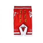 Pantaloncini NBA Goat Chicago Bulls Rosso