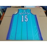 Maglia NBA Kemba Walker 15 Teal Charlotte Hornets Icon Edition