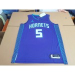 Maglia NBA Mark Williams 5 Charlotte Hornets 2023-24 Classic Edition Viola