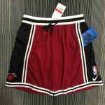 Pantaloncini NBA Miami Heat 2022 training Rosso