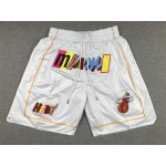 Pantaloncini NBA Miami Heat 22-23 city just don Bianco