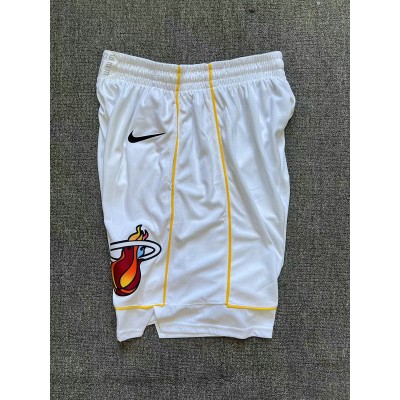 Pantaloncini NBA Miami Heat 22-23 city Bianco