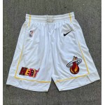 Pantaloncini NBA Miami Heat 22-23 city Bianco