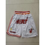 Pantaloncini NBA Miami Heat just don Bianco