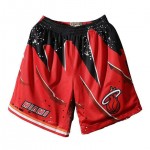 Pantaloncini NBA Miami Heat Rosso Nero