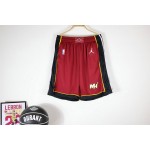 Pantaloncini NBA Miami Heat Rosso