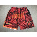 Pantaloncini NBA Miami Heat tigers year just don Rosso