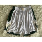 Pantaloncini NBA Milwaukee bucks Bianco Stampato