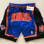 Pantaloncini NBA New York Knicks 1996-97 Just Don Blu