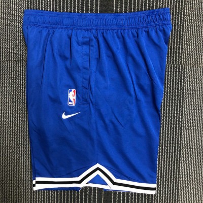 Pantaloncini NBA New York Knicks 2021 training Blu