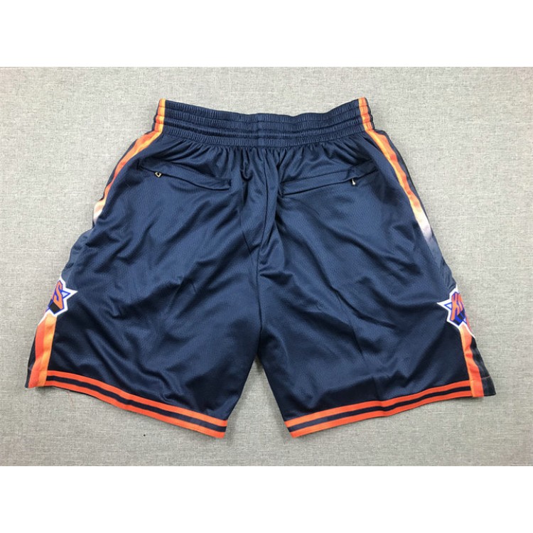 Pantaloncini NBA New York Knicks 2023-24 statement just don Blu