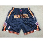 Pantaloncini NBA New York Knicks 2023-24 statement just don Blu