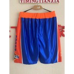 Pantaloncini NBA New York Knicks fashion Blu Arancione