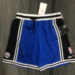 Pantaloncini NBA Philadelphia 76ers 2022 training Blu Nero