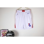 Pantaloncini NBA Philadelphia 76ers 22-23 city Bianco