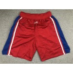 Pantaloncini NBA Philadelphia 76ers just don Rosso