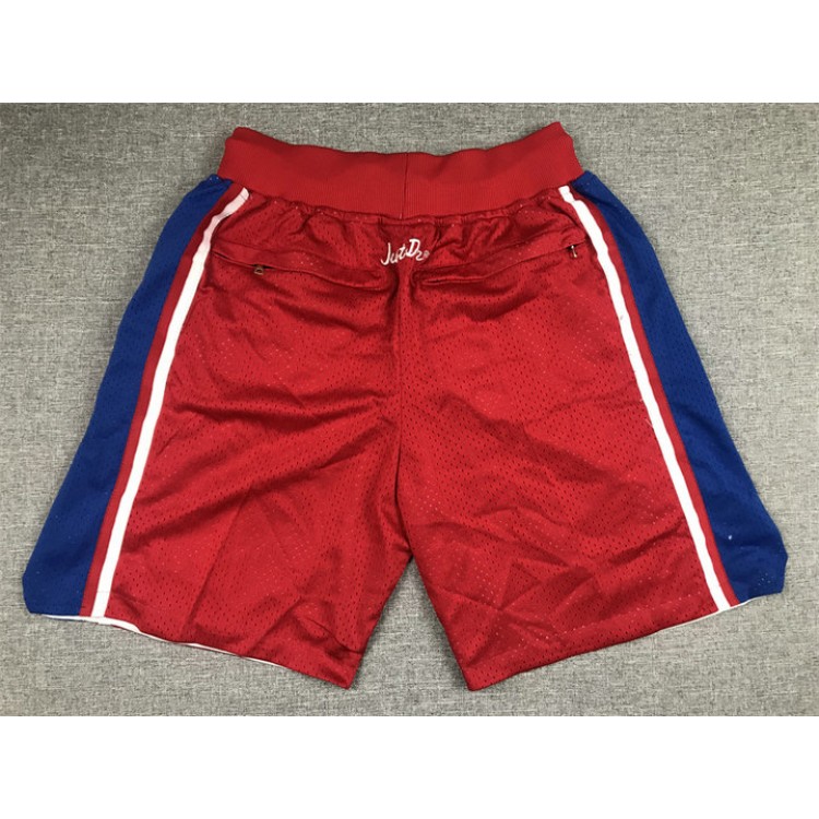 Pantaloncini NBA Philadelphia 76ers just don Rosso