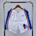 Pantaloncini NBA Philadelphia 76ers Bianco