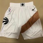 Pantaloncini NBA Toronto Raptors 2019 city Bianco