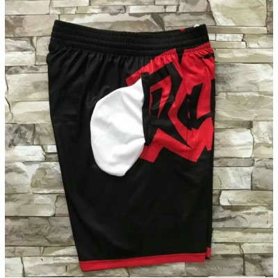 Pantaloncini NBA Toronto Raptors Mitchell & Ness Nero Rosso