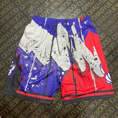 Pantaloncini NBA Toronto Raptors Mitchell & Ness Viola