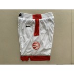 Pantaloncini NBA Toronto Raptors Bianco