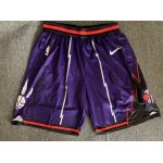 Pantaloncini NBA Toronto Raptors Viola