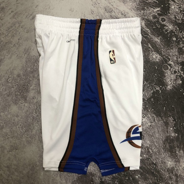 Pantaloncini NBA Washington Wizards 22-23 city Bianco