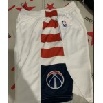 Pantaloncini NBA Washington Wizards Bianco