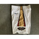 Maglia NBA New Orleans Pelicans Pantaloncini Bianco