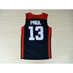 Maglia Nike 13 Paul 2012 Team USA Olympics Blu